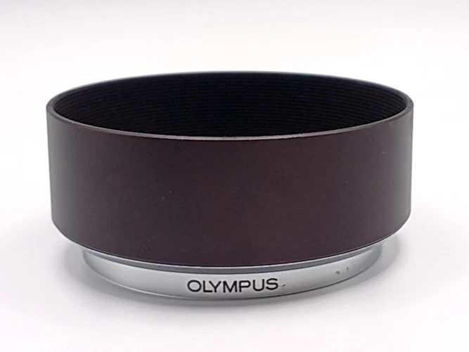 🎦👀✨Casi sin usar✨ Parasol metálico Olympus OM 50/1,4 50/1,8 35/2,8 de JAPÓN Foto 3 de 4