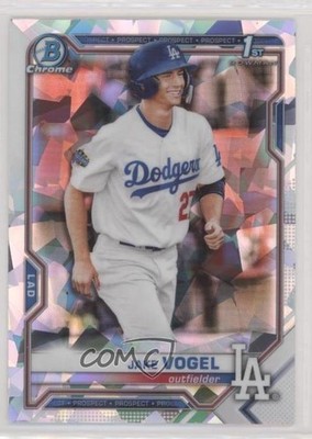 2021 Bowman Chrome Prospects Atomic Refractor Jake Vogel #BCP-59 0s9t