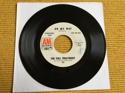 Single '7' - The Full Treatment Just can't wait / On my Way - US 1967 Promo