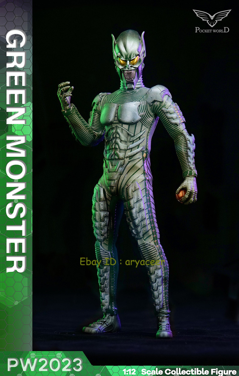 PWTOYS Pocket World PW2023 Green Goblin 1.0 Ver 1/12 Action Figure