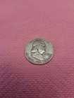 1952 D Ben Franklin 90% Silver Half Dollar, Circulated G-BU Condition@@@ F-8