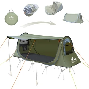 Tente de camping moto - Coffre-fort étanche compact pour cyclistes