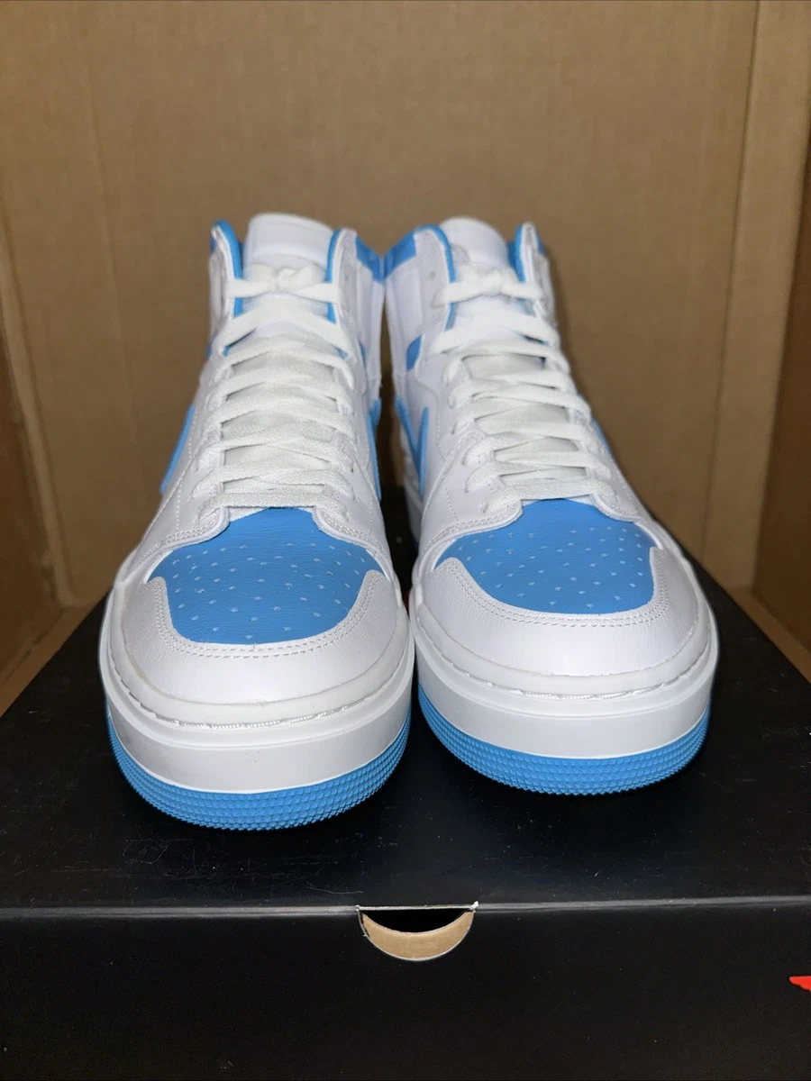Jordan 1 Elevate High White Dark Powder Blue W for sale | eBay