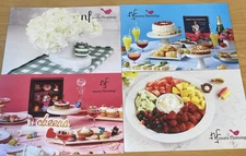 LOT of 4 - Nora Fleming product sales brochures MINIS SERVING DISHES Catalog