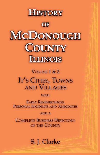 History Of Mcdonough County, Illinois, Volume 1 And 2 | S. J. Clarke | Buch-image