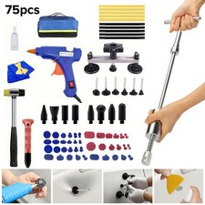 75pcs Auto Body Dent Repair Tool Kit Paintless Car Dent Puller Remover Glue Gun 75pcs Auto Body Dent Repair Tool Kit Paintless Car Dent Puller Remover Glue Gun