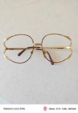 Vintage Christian Dior Glasses 2387 Austria Gold/Tortoise FRAMES ONLY 58-16-125