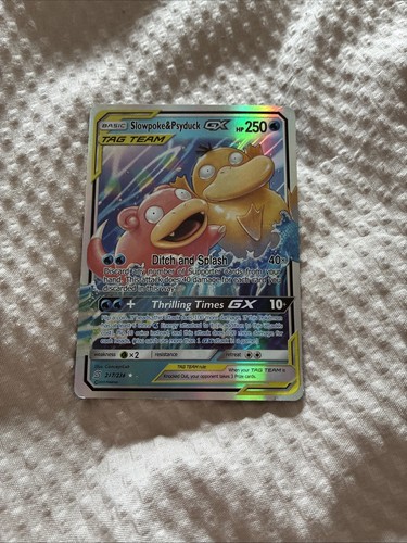 Slowpoke & Psyduck GX (Full Art)