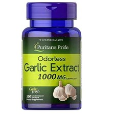 Puritan's Pride Odorless Garlic 1000 mg - 100 Rapid Release Softgels