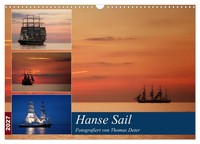 "Calendar 2027 · US Version · Hanse Sail (Wall Calendar 2027 17\" × 12\" Landscape)"