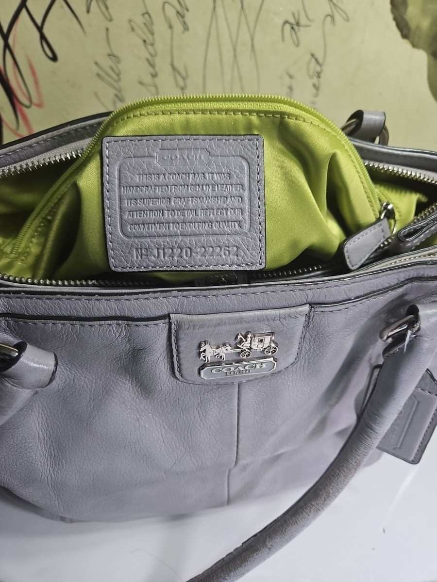 Coach #22262 Madison Kara Carryall 4 Compartments Leather