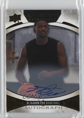 2025 Goodwin Champions Exquisite Collection Gold 3/10 De'Aaron Fox Auto n5h