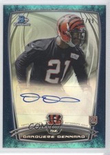 2014 Bowman Chrome Rookie Bubbles Refractor 55/99 Darqueze Dennard Auto 4g6