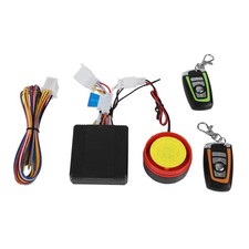 12V Motorcycle Alarm Anti-Theft Alarm Remote Control Engine Start Universal