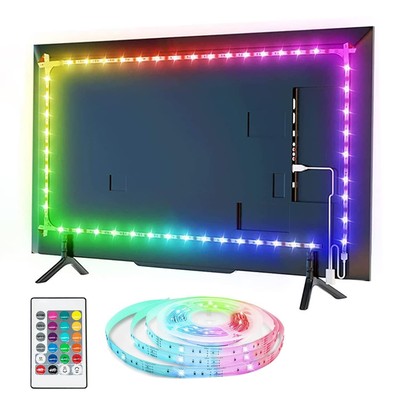 LED Lights for TV Led Backlight, 13.1ft RGB Led Strip Lights for TV Lights Be...
