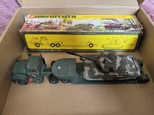 Corgi Gift Set 10 Tank Transporter And Centurion Mk.III Tank With Original Box.
