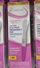 Clarisse One Step HCG Urine Pregnancy Test Midstream Analog White - 3Test