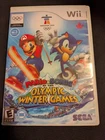 Mario & Sonic at the Olympic Winter Games — Nintendo Wii — CIB Complete — Tested