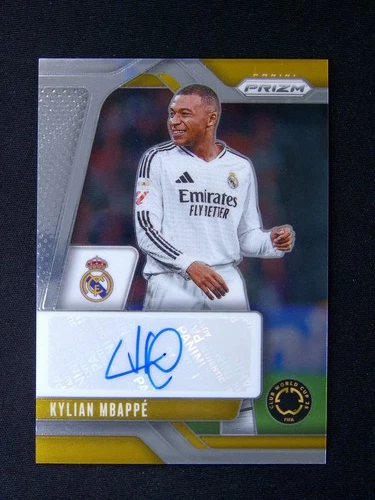 2025 Panini Prizm FIFA World Cup Kylian Mbappe Auto