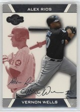 2007 Topps Co-Signers Red 130/299 Vernon Wells Alex Rios #29 0a4r