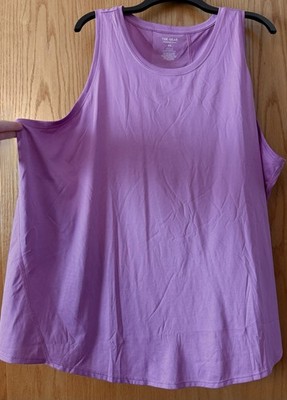 Womens Plus 4X Tek Gear DryTek Tank Top Gym Workout Moisture Wicking Stretch