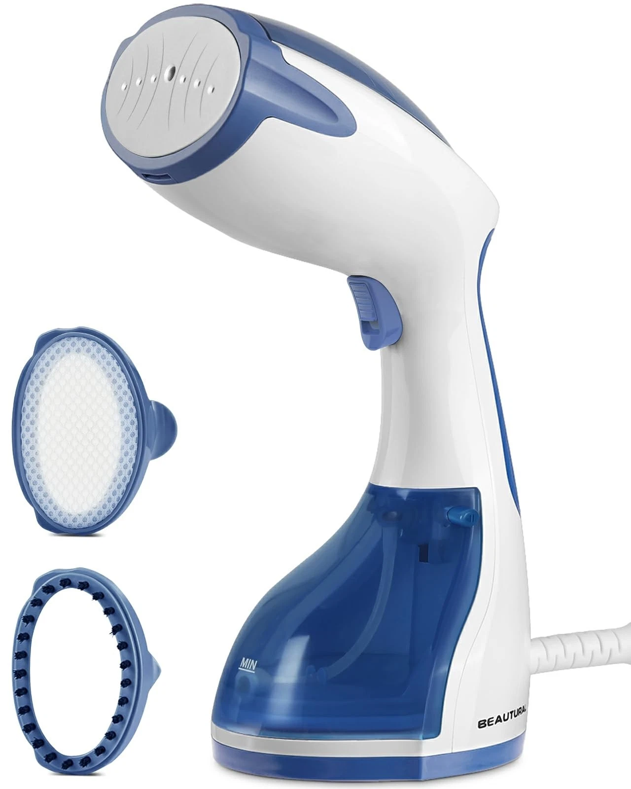 BEAUTURAL Clothes Steamer Portable Handheld Steamer Garment Fabric Wrinkles
