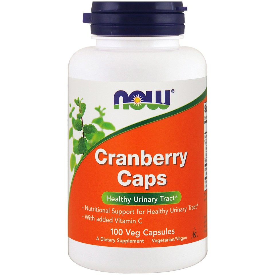 Now Foods, (2 Pack) Cranberry Caps, 100 Veg Capsules