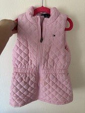 Tommy Hilfiger Kids Girls Puffer Vest Size 6 Pink