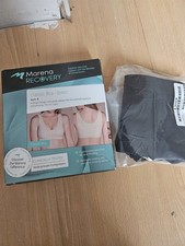Marena Recovery Bra 30/32 Black NEW