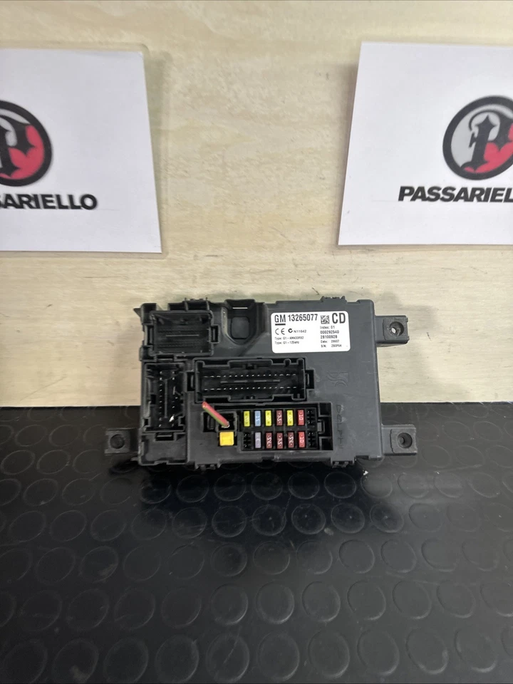 BODY COMPUTER OPEL CORSA D BENZINA 13265077 - Immagine 2 di 4