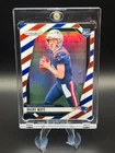 2024 Panini Prizm Drake Maye #329 Red White & Blue Prizm Patriots READ