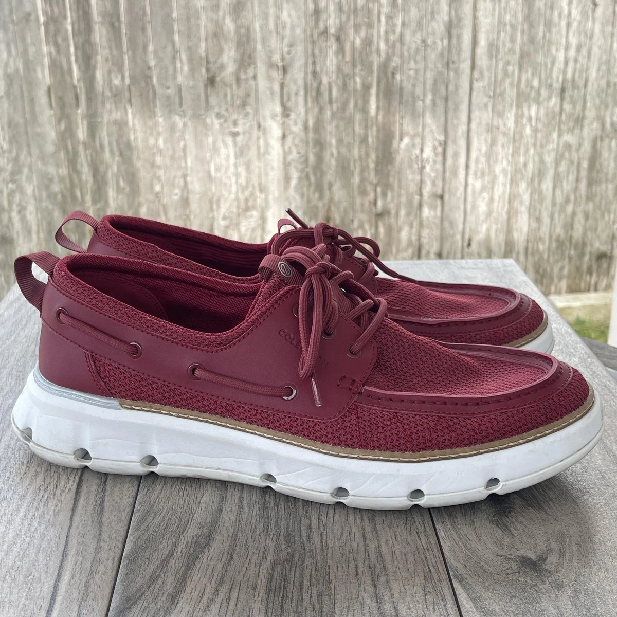Cole Haan Boat Shoe Red Casual Shoes for Men for sale | eBay display picture 2