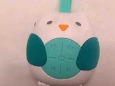 Skidaddle Portable Adorable Owl Baby Soother Plays Melodies & Nature Sound