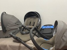 passeggino trio Chicco love usato. Colore beige. Completo.