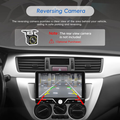 Autoradio FM singolo 1Din touch screen per Apple Android CarPlay Bluetooth - Foto 14 di 20