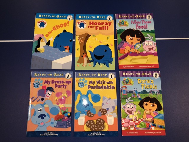 Assorted Set Of 6 - Nick Jr. Kids Ready To Read Set (Nickelodeon) | eBay