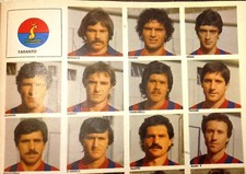 TARANTO VERONA 1979/80 RITAGLIO GUERIN SPORTIVO PETROVIC ROCCOTELLI SUPERCHI etc