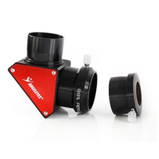 2 Inch 90 Degree 99 Dielectric Diagonal Mirror 1.25 Inch Adapter for Telescope