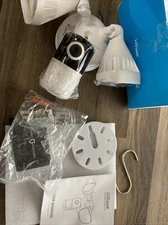 ieGeek Outdoor 2K Wired Floodlight Security Camera Home CCTV System 110dB /2