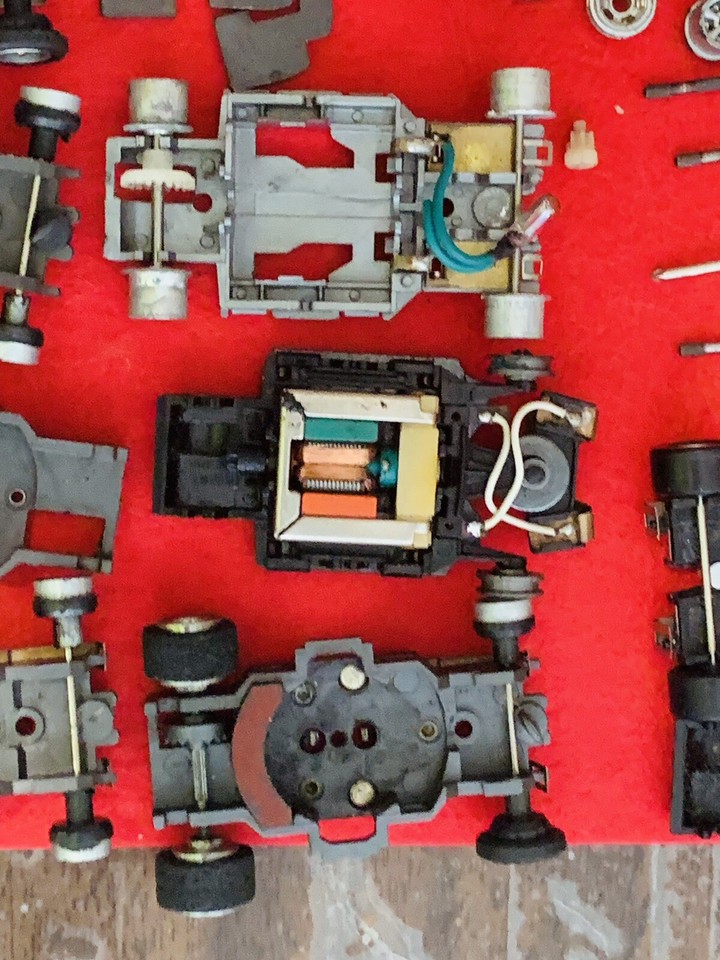 Aurora AFX Tyco Model Motoring Slot Car Chassis Parts eBay