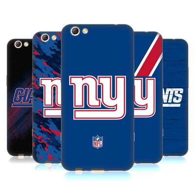 OFFIZIELLE NFL NEW YORK GIANTS LOGO SOFT GEL HANDYHÜLLE FÜR OPPO HANDYS