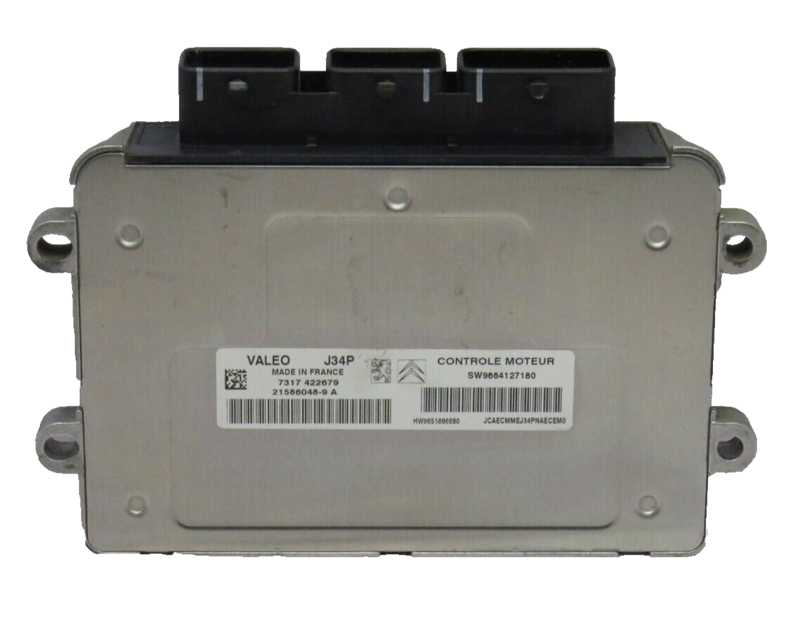 CITROEN PEUGEOT Engine ECU SW9664127180 Valeo for sale online | eBay 