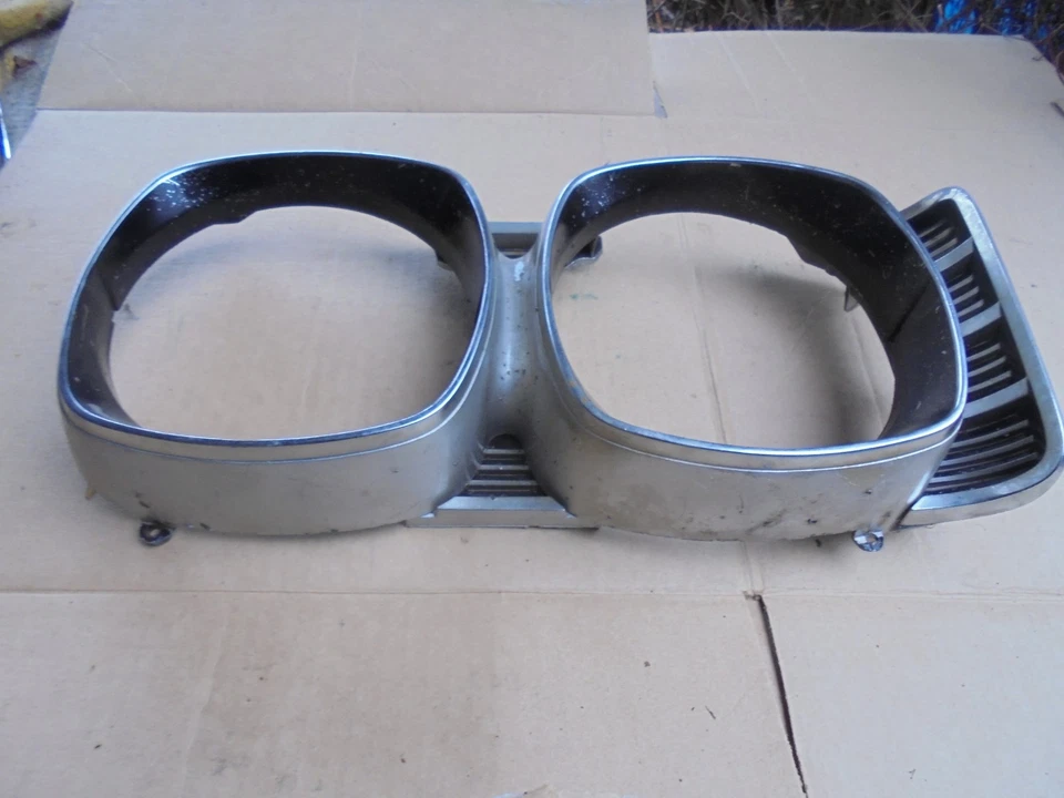 1970 70 CHRYSLER NEWPORT ПРАВАЯ ПАССАЖИРСКАЯ СТОРОНА ФАРЫ ОБОДОК РЕШЕТКА РАСШИРЕНИЕ - Изображение 4 из 4