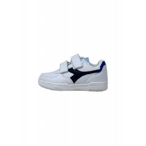 SCARPE DIADORA RAPTOR LOW 101 177721 01 D0719 NERO BLU BIANCO PELLE BAMBINO