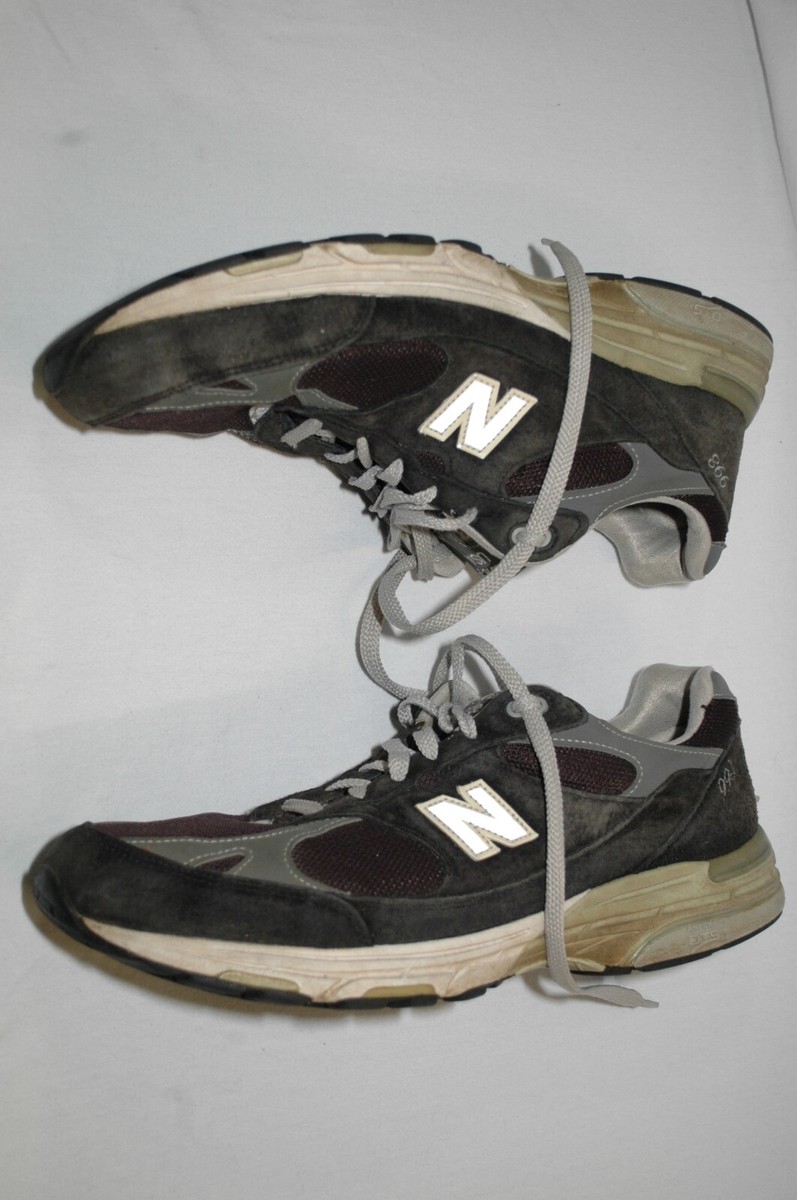 NEW BALANCE 993 BLACK SUEDE SHOES MENS SIZE 15 D EUR 50 UK NEW BALANCE 993 BLACK SUEDE SHOES MENS SIZE 15 D EUR 50 UK