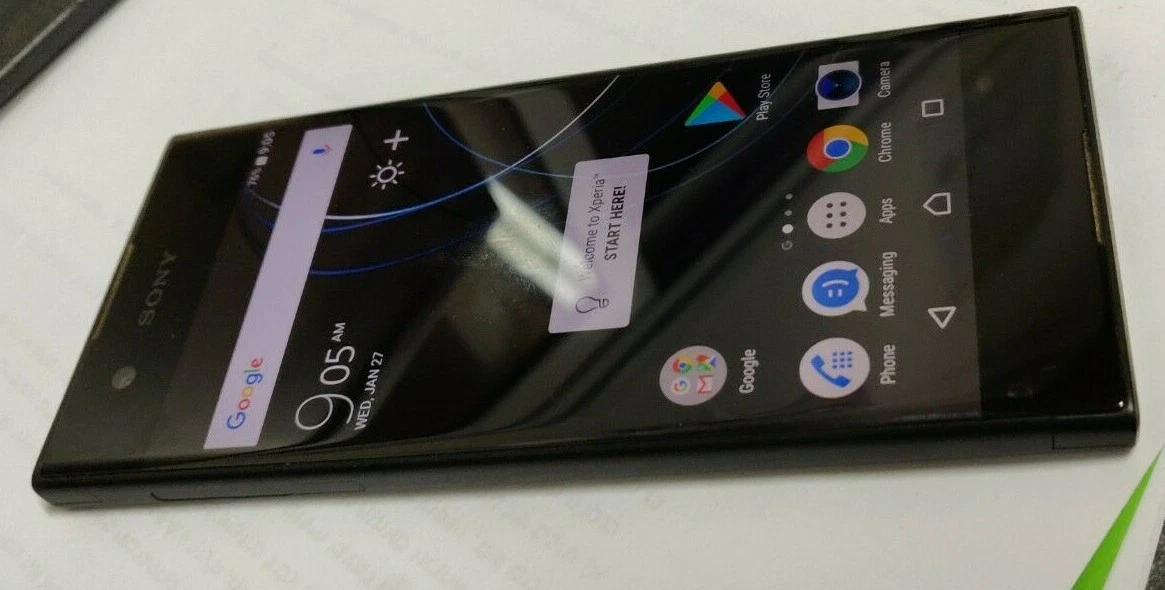 Preços baixos em Sony Xperia XA1 Preto Desbloqueado Celulares e