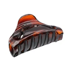 French Junco Medium Tortoise Shell Celluloid Jaw Hair Claw Clips Clamp Clutch...