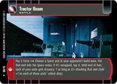 STAR WARS TCG WOTC A NEW HOPE TRACTOR BEAM 54/180 M/GEM MINT Tip Top Shelf