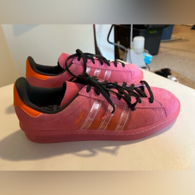 Adidas Originals Campus 80 s New York Coral Suede Sneakers Mens 9/Womens 10.5