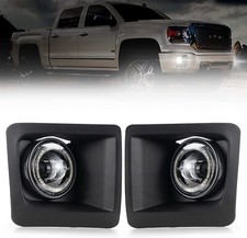 Led Fog Light With Daytime Running Lights For 2014-2015 Gmc Sierra 1500 Oem Bum